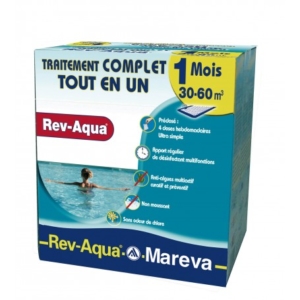 REV-AQUA / Traitement complet 1 mois / 30-60 m3